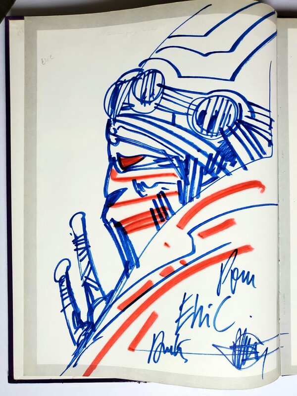 Philippe Druillet, LONE SLOANE  T4 GAIL - Sketch