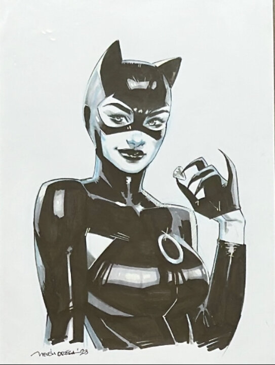 Catwoman par Belén Ortega - Illustration originale