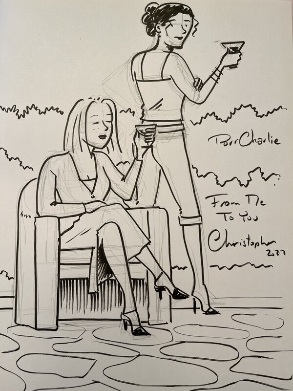 Les filles by Christopher - Sketch