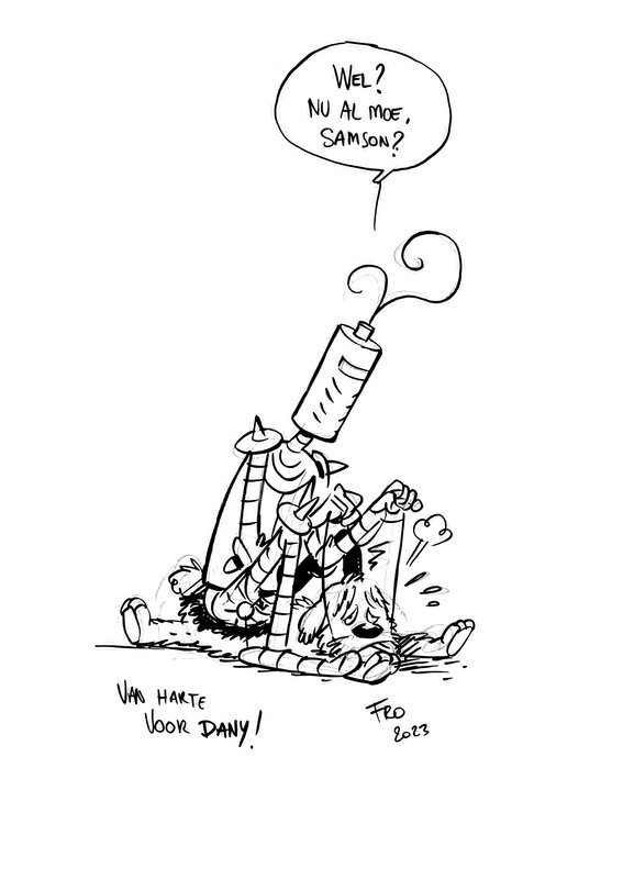 De Ridder par Frodo De Decker - Dédicace