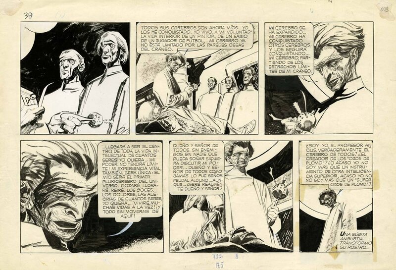 For sale - Alberto Breccia, Mort Cinder - Les yeux de plomb, Tome 1 - Comic Strip