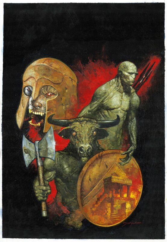 For sale - Manuel Sanjulián, Next Goodman Games Cover - Original Cover