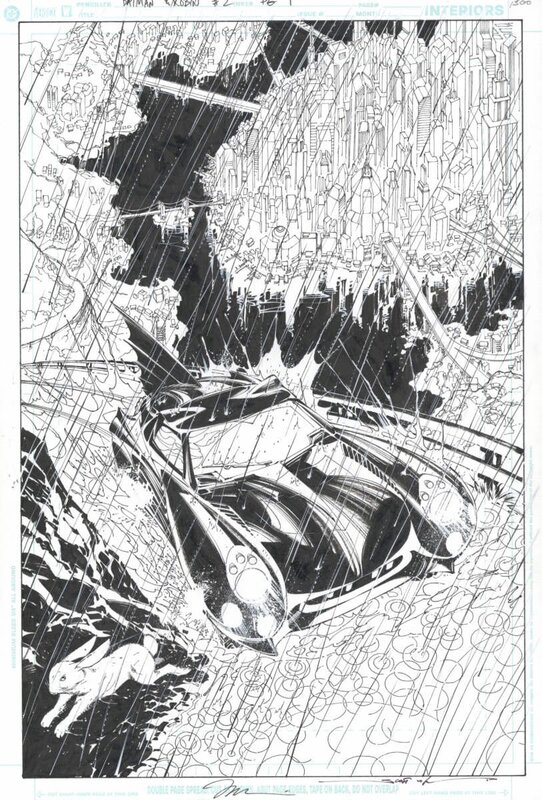 Jim Lee, Scott Williams, Batman - All star #2 pg.1 - Œuvre originale