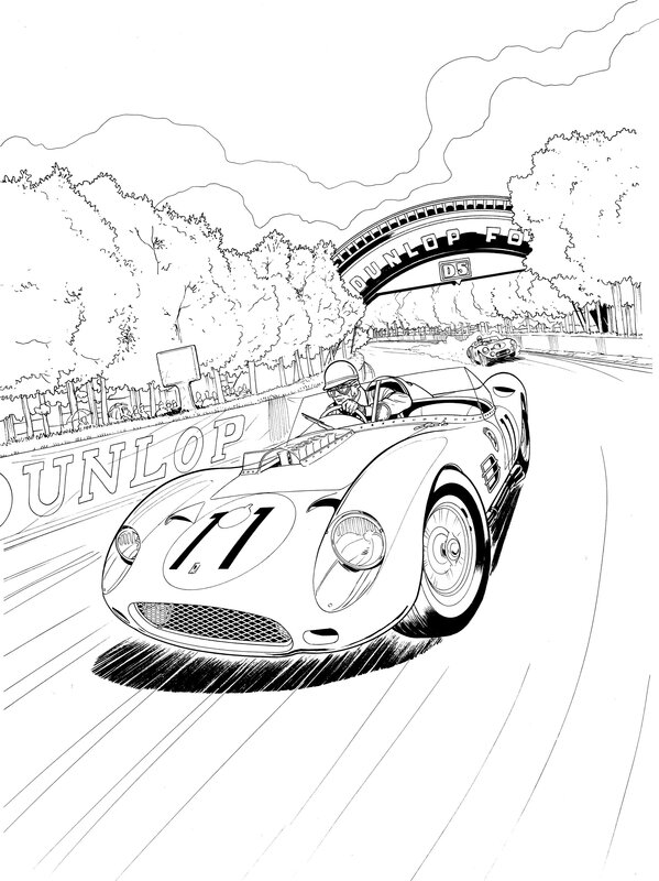 Christian Papazoglakis, 24 hours Le Mans 1958-1960 - Original Cover