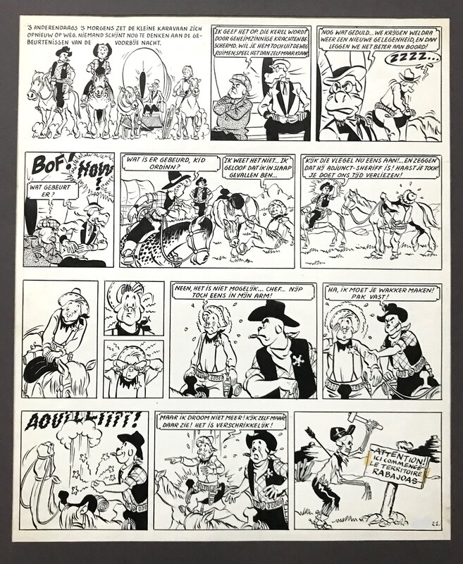 Tibet, Chik Bill - T2 - Les carottes sont cuites page 21 - Comic Strip