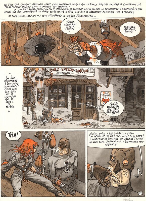 Anita bomba by Cromwell - Comic Strip