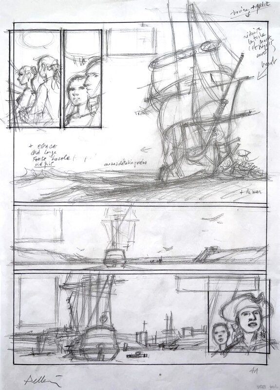 Pellerin - L’Epervier - Comic Strip