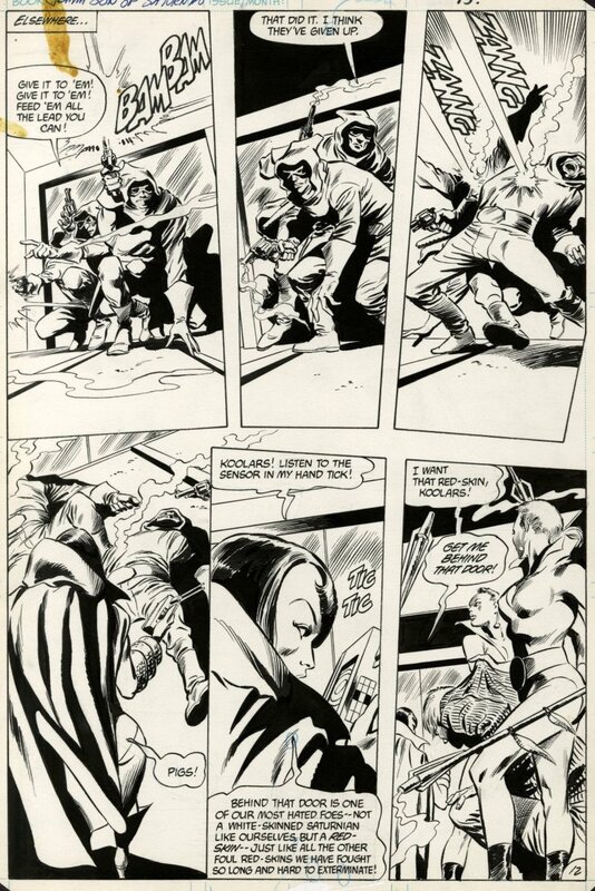 Gene Colan, Bob McLeod, Greg potter, Jemm Son of Saturn - T8 p.12 - Comic Strip