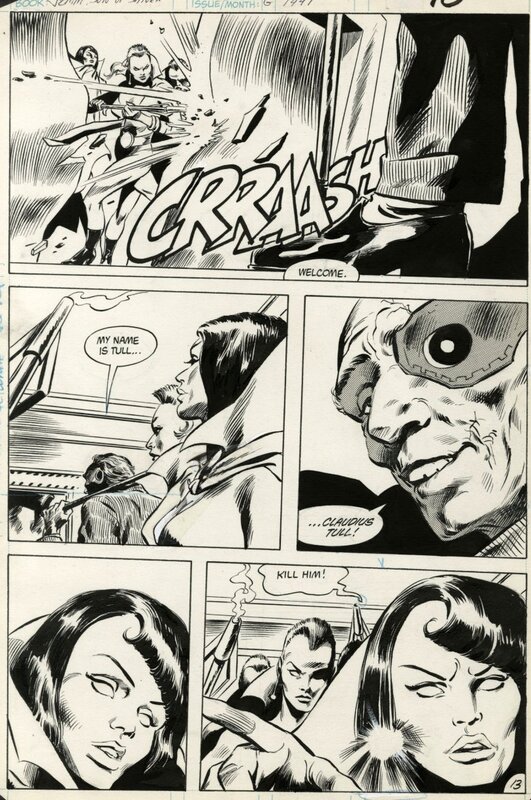Gene Colan, Bob McLeod, Greg potter, Jemm Son of Saturn - T8 p.13 - Comic Strip