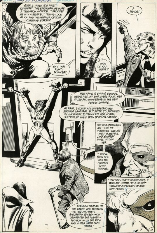 Gene Colan, Bob McLeod, Greg potter, Jemm Son of Saturn - T8 p.15 - Comic Strip