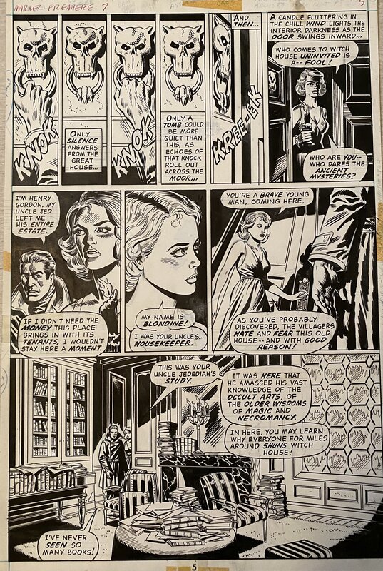 Philip Craig Russell, Frank Giacoia, Marvel Premiere 7 Page 4 - Planche originale