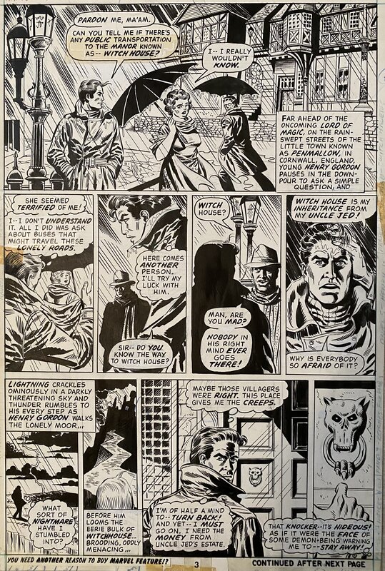 Philip Craig Russell, Frank Giacoia, Marvel Premiere 7 Page 3 - Comic Strip