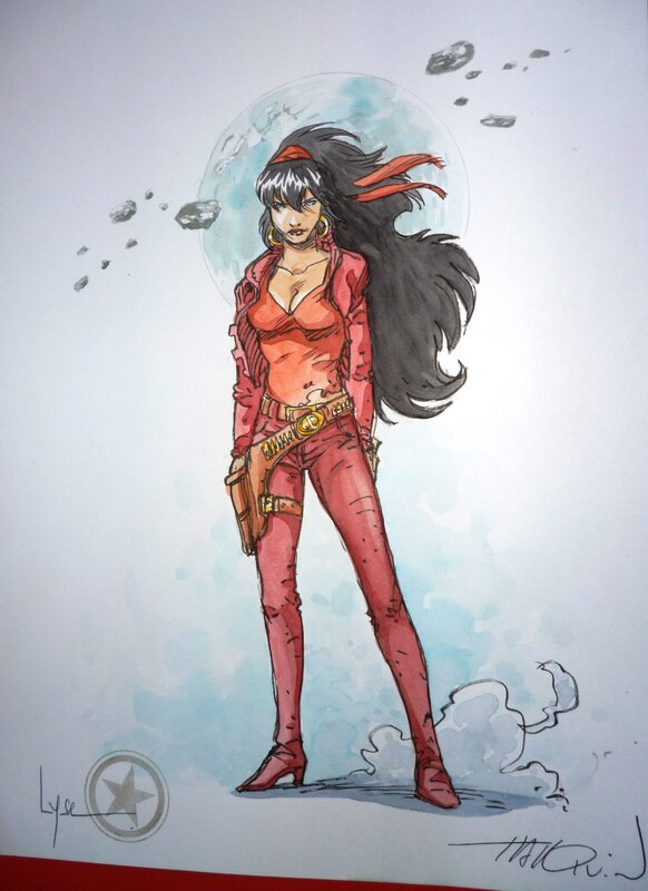Cixi by Didier Tarquin, Lyse - Original Illustration