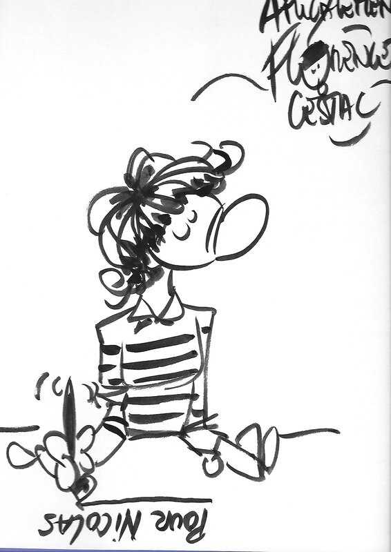 Le Démon Du Soir by Florence Cestac - Sketch