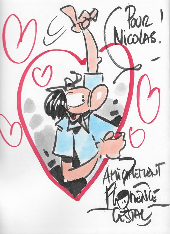 Un Amour Exemplaire par Florence Cestac - Dédicace