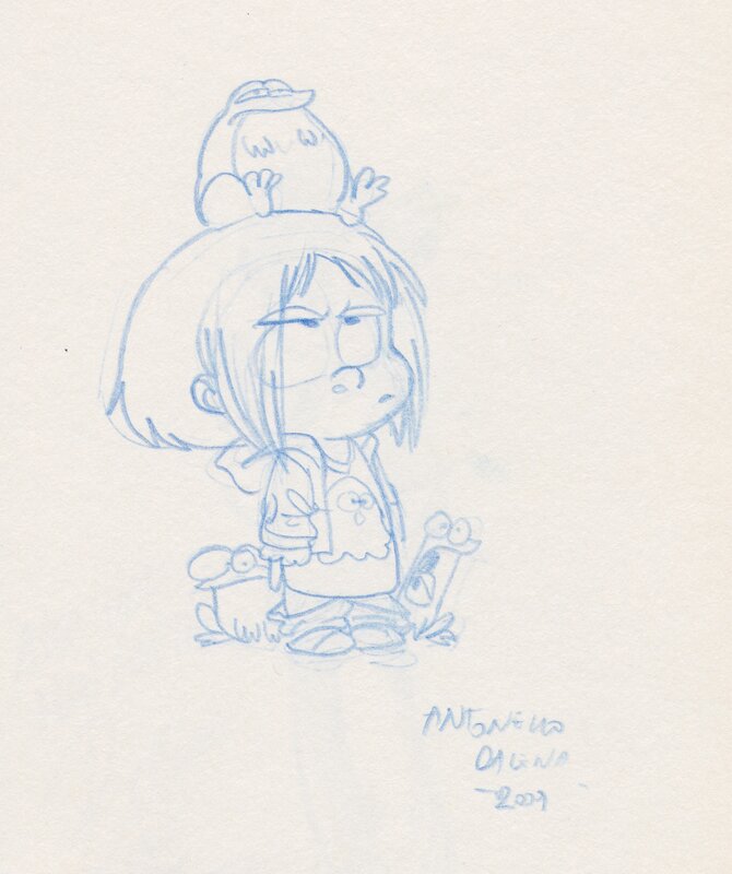 Ernest & Rebecca by Antonello Dalena - Sketch