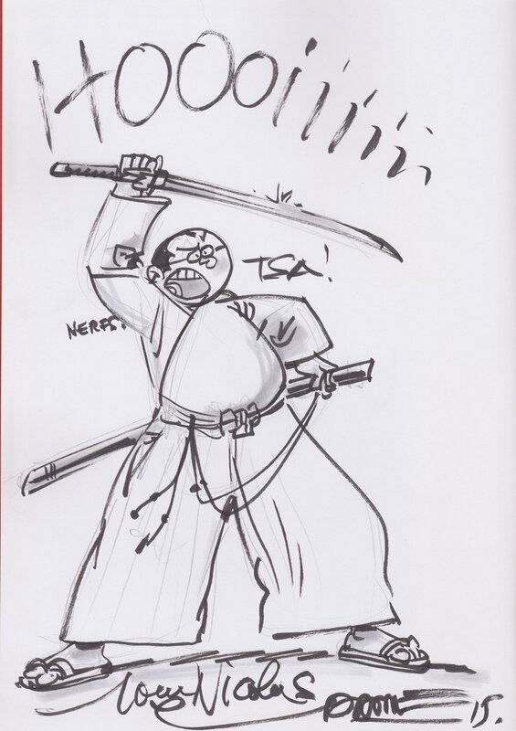 Le Gang Mazda by Christian Darasse - Sketch