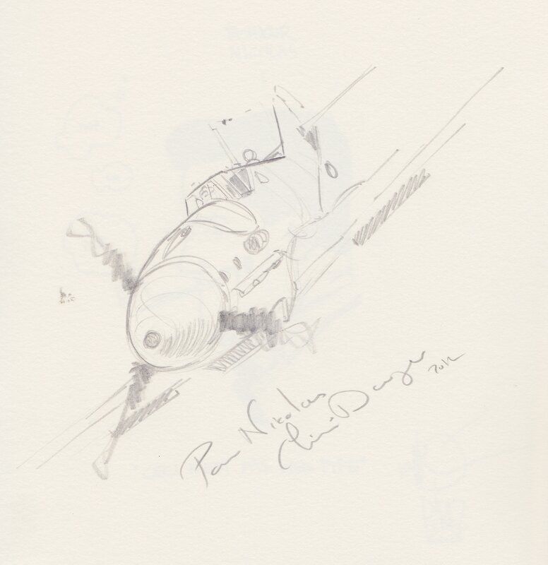 Ciel en Ruine by Olivier Dauger - Sketch