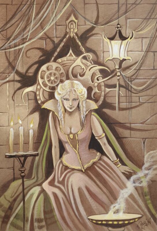 Florence Magnin, La princesse l’autre monde - Œuvre originale