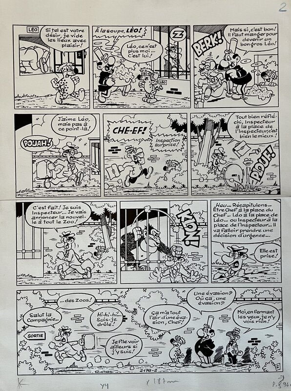 Léo bête à part by Roger Mas, Jean Sanitas - Comic Strip