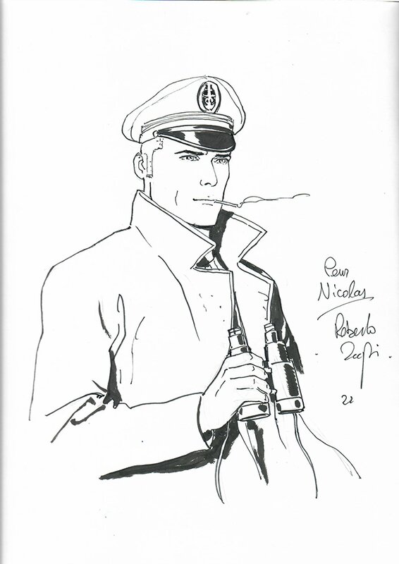 Yann Calec by Roberto Zaghi - Sketch