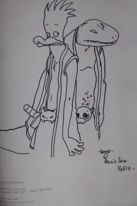 Zénith 6 by Boulet, Lewis Trondheim, Joann Sfar - Sketch