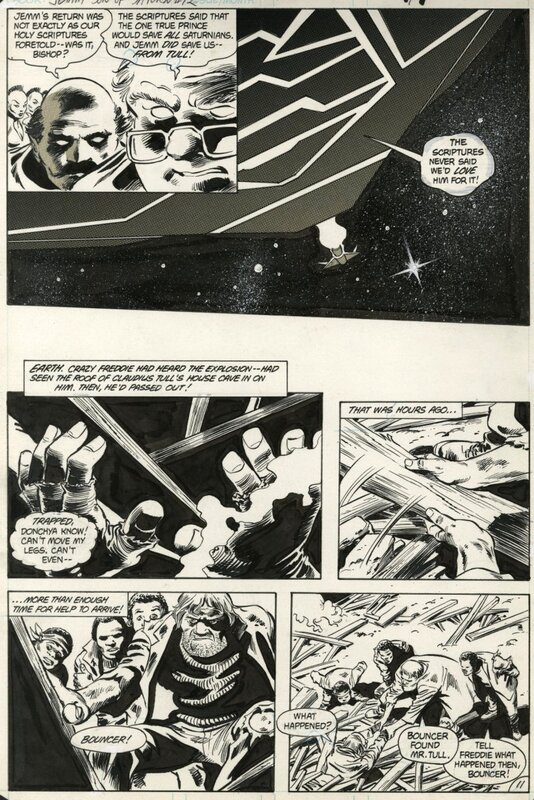 Gene Colan, Bob McLeod, Greg potter, Jemm Son of Saturn - T12 p.14 - Comic Strip
