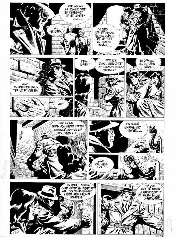 J-Y Mitton -  The Phantom , mort à Bruges p 19 - Comic Strip