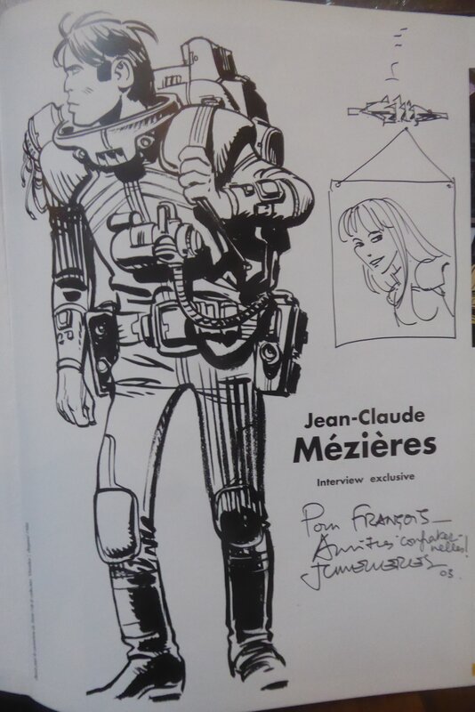 Dbd by Jean-Claude Mézières - Sketch