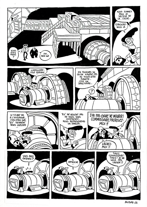 Planche  biotope by Brüno - Comic Strip