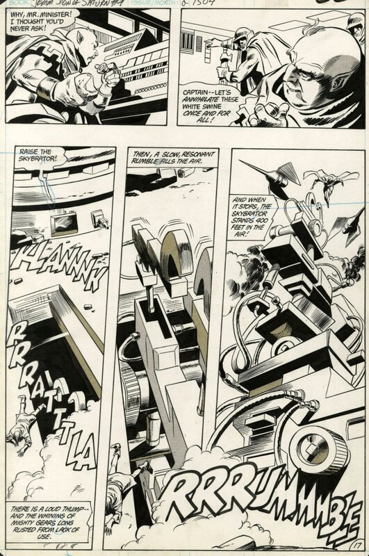 Gene Colan, Bob McLeod, Greg potter, Jemm Son of Saturn - T9 p.17 - Comic Strip