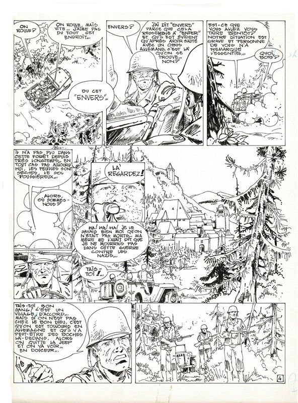 Exploration, page 4 par Ferry - Planche originale