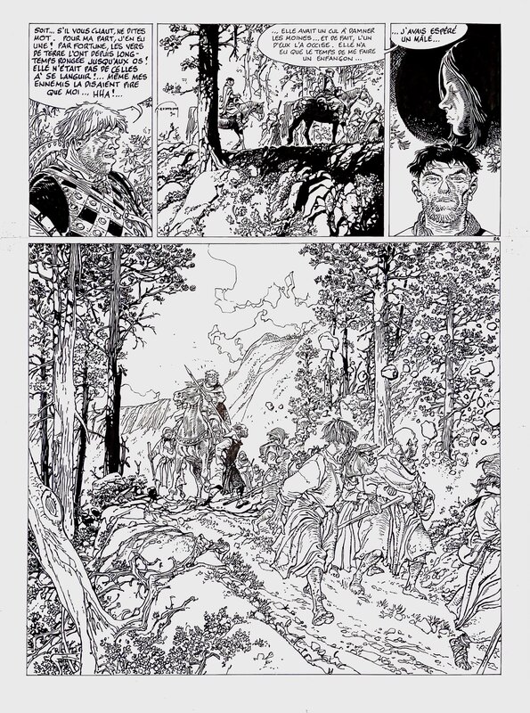 Hermann - Les Tours de Bois Maury - t.7, pl.24 (grande case) - Comic Strip