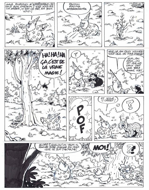 Walli, Chlorophylle (Tome 14) - Le combat des mages, planche 25 - Comic Strip