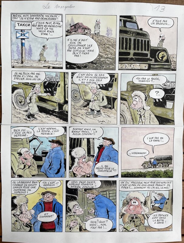 For sale - LE GOULAG by Dimitri - Comic Strip
