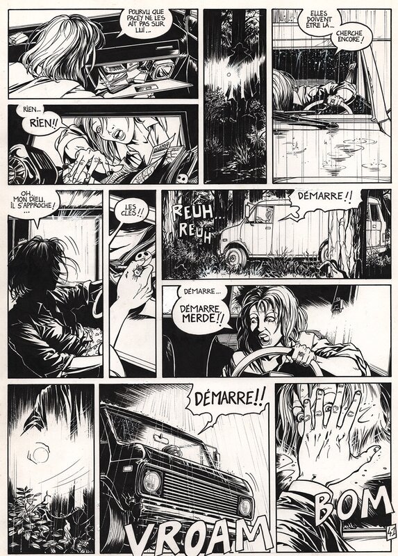 Denys, Comptine d'Halloween, tome 1, Réminiscences, planche n°41, 2000. - Comic Strip