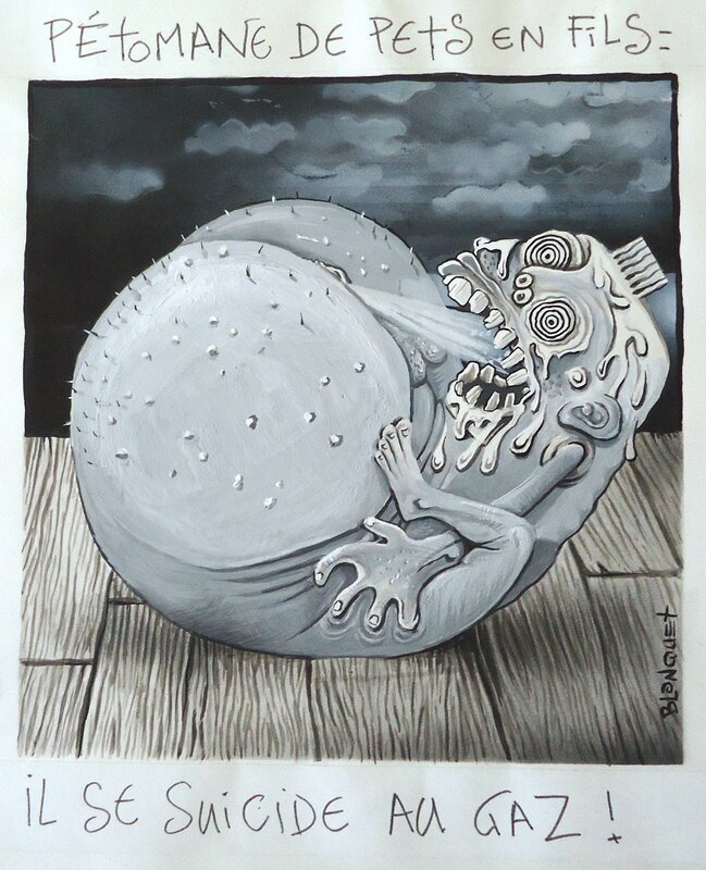 Contortion... by Stéphane Blanquet - Comic Strip