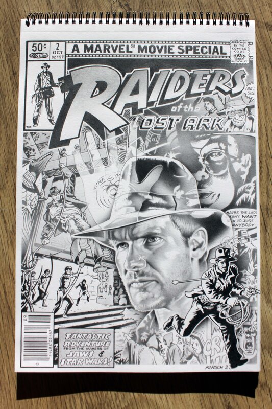 Philippe Kirsch, Raiders of the lost ark - Original Illustration