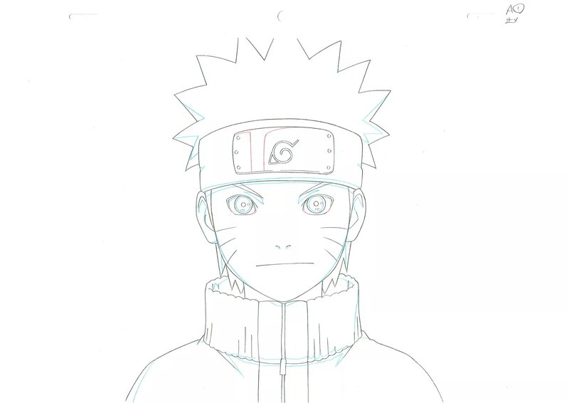 En vente - Naruto Uzumaki par Masashi Kishimoto - Œuvre originale