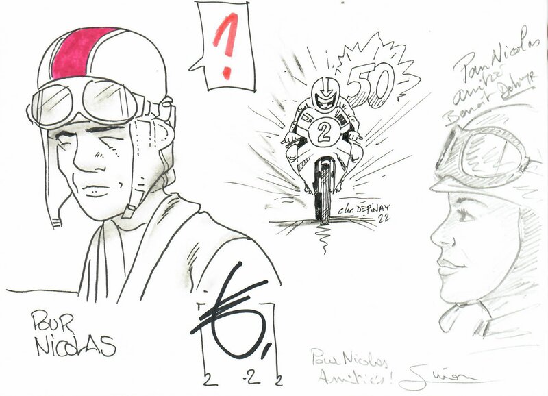 Spa Francorchamps by Érik Arnoux, Christophe Dépinay - Sketch