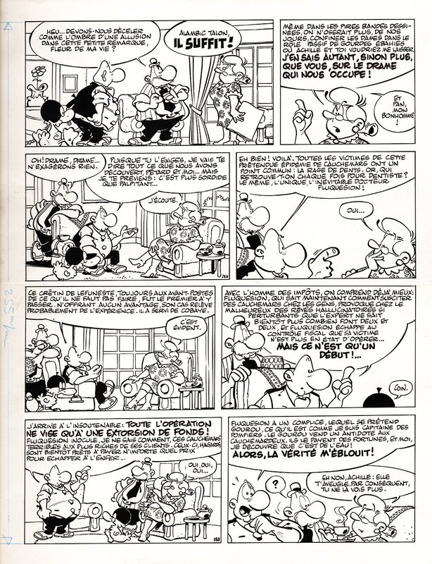 Greg, Achille Talon (Ne Rêvons Pas - planche 28) - Comic Strip