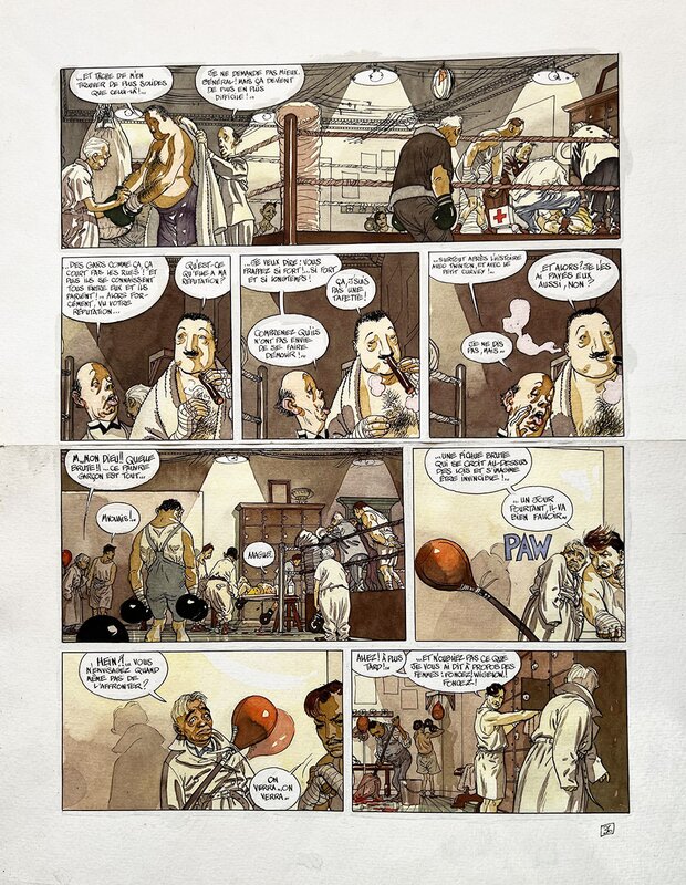 Michel Durand, Rodolphe, Cliff Burton (Toutes folles de lui - planche 36) - Comic Strip