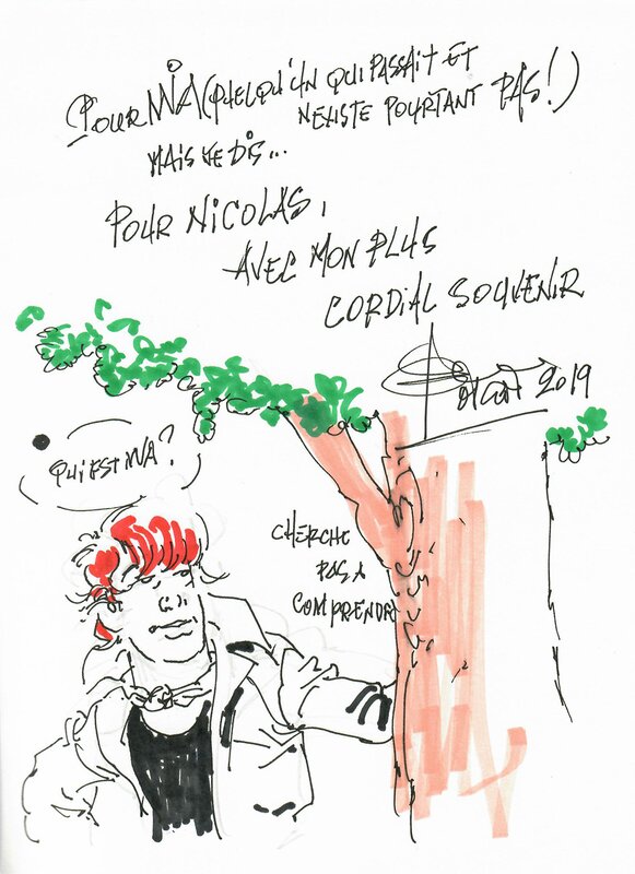 Martin Milan by Christian Godard - Sketch