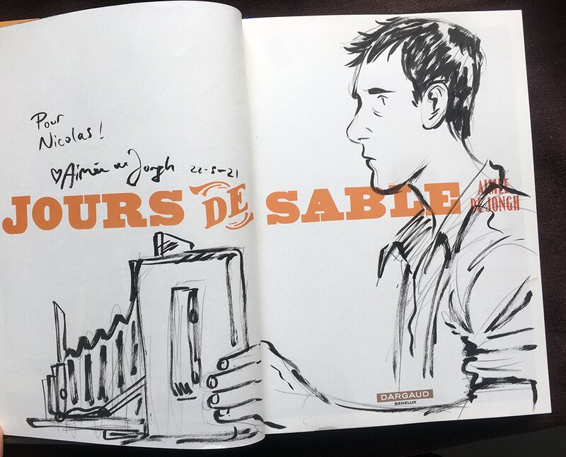 Jour de Sable by Aimée De Jongh - Sketch