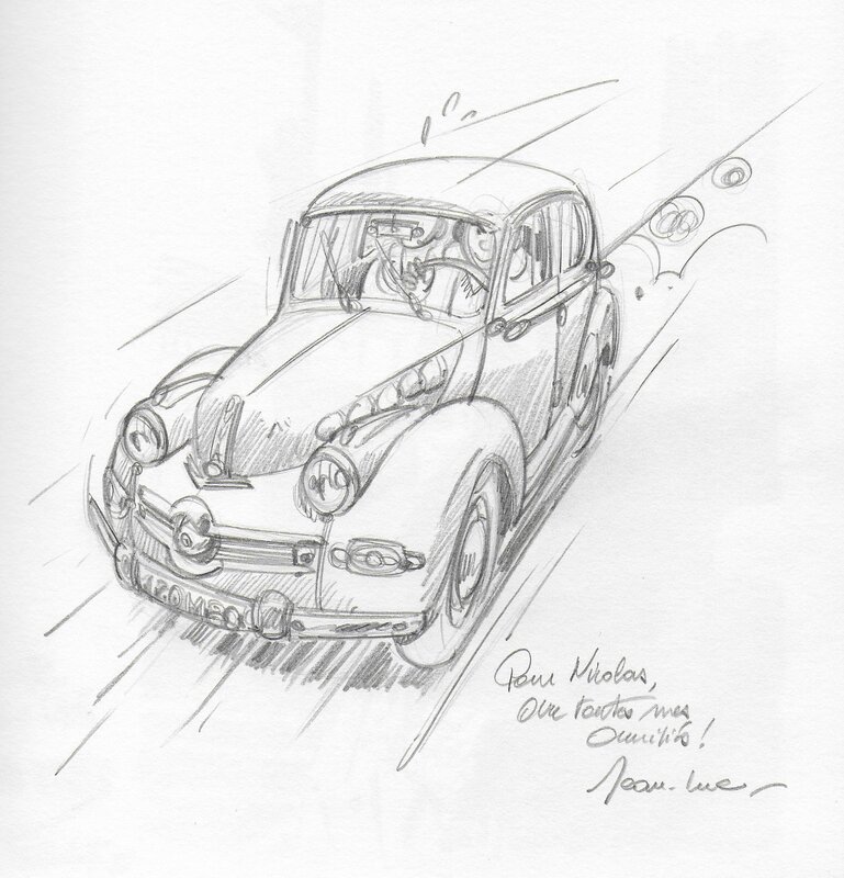 Jacques Gipar par Jean-Luc Delvaux - Dédicace