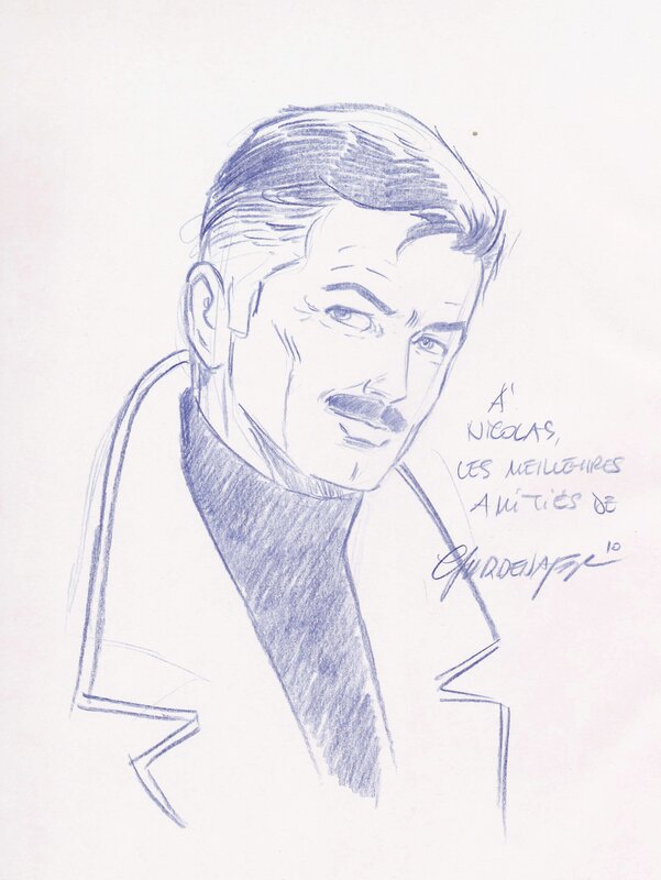 Wayne Shelton par Christian Denayer - Dédicace