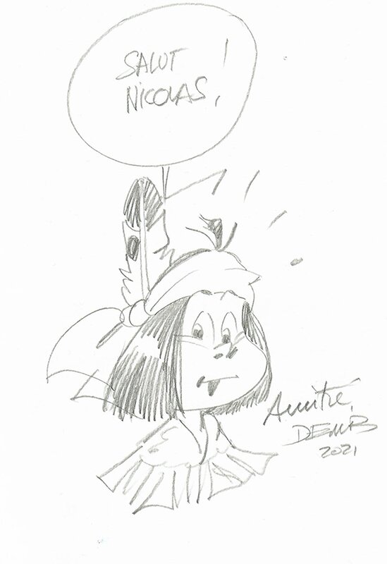 Yakari ! by Derib - Sketch