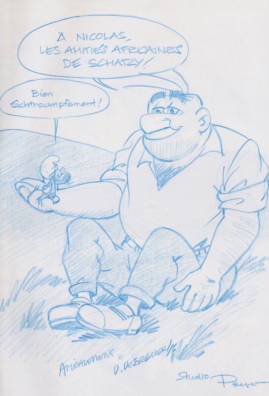 Jimmy Tousseul by Daniël Desorgher - Sketch