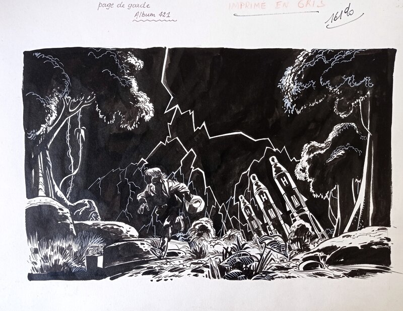 421 - page de garde * Éric Maltaite - Original Illustration