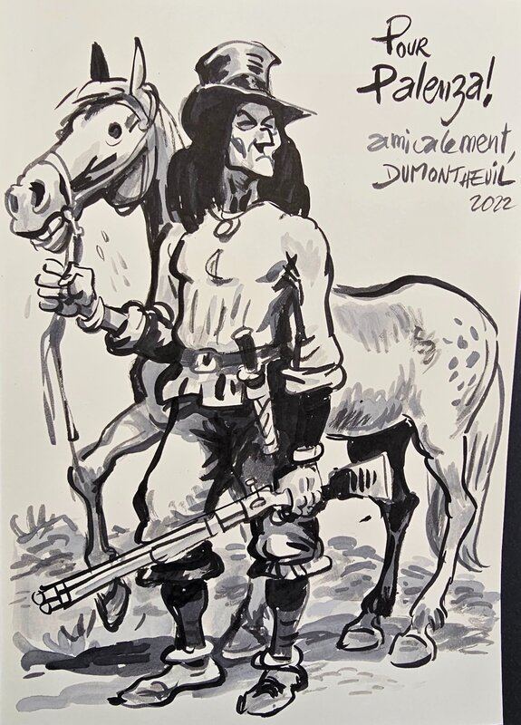 Le Roi des Mapuche by Nicolas Dumontheuil - Sketch
